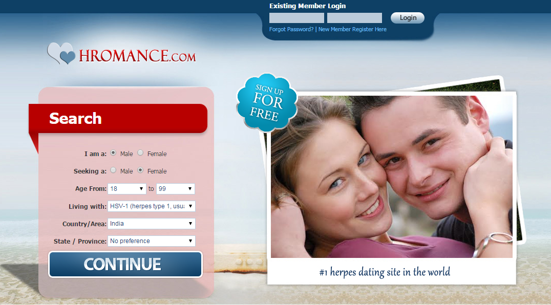 Free herpes dating sites kanada